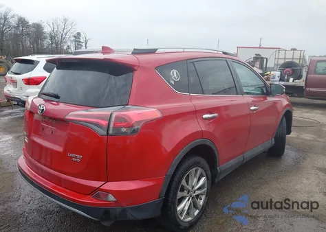 2017 Toyota Rav4 Limited z USA, uszkodzony, nr VIN 2T3DFREV0HW561217